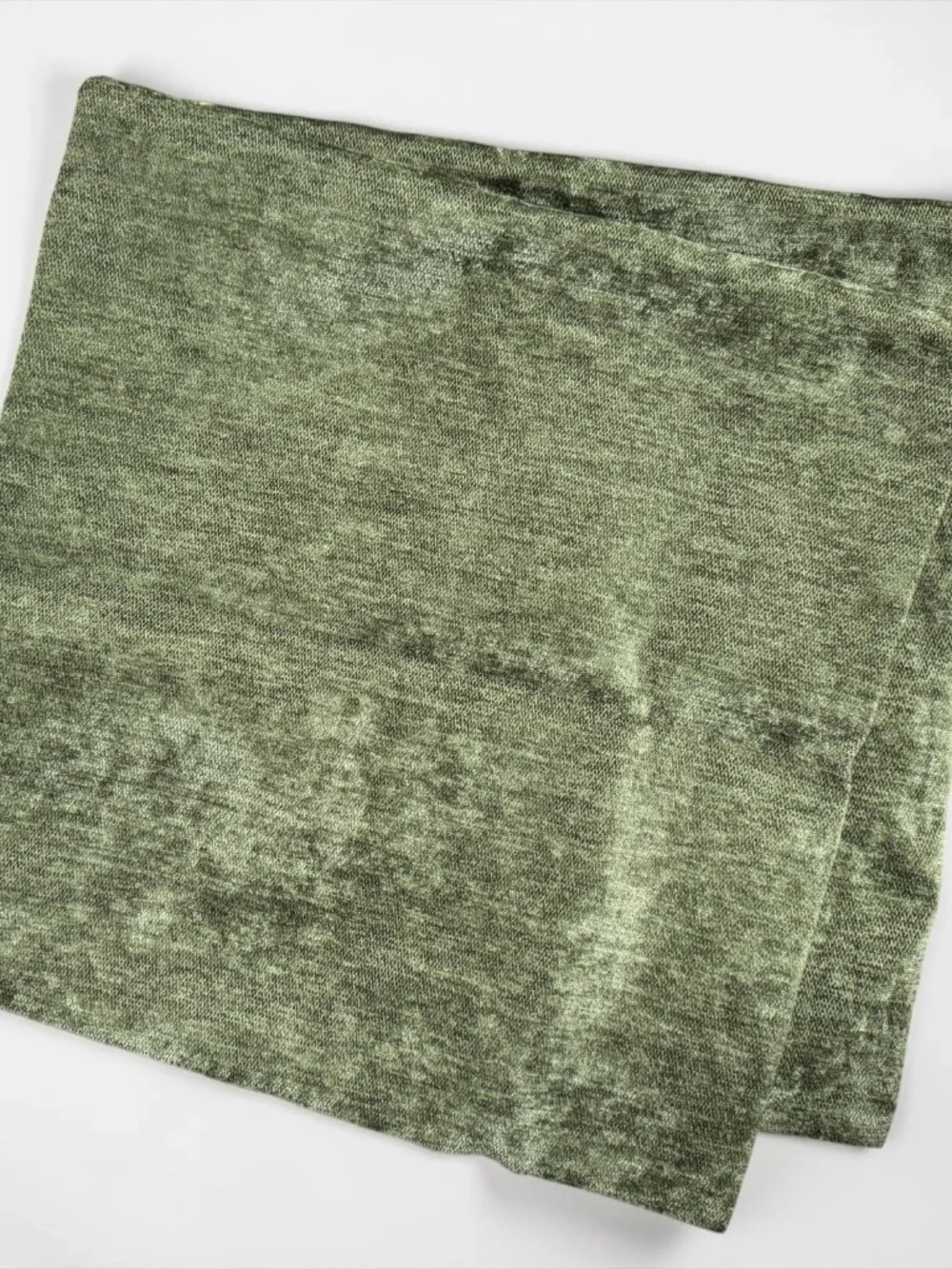 NWOT Set of 2 Sage Green Chenille Pillow Covers 16x16